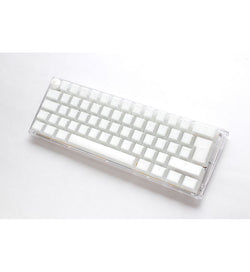 Ducky One 3 Aura White Mini RGB Mechanical Keyboard - Cherry MX Red