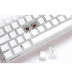 Ducky One 3 Aura White SF RGB Mechanical Keyboard - Cherry MX Blue