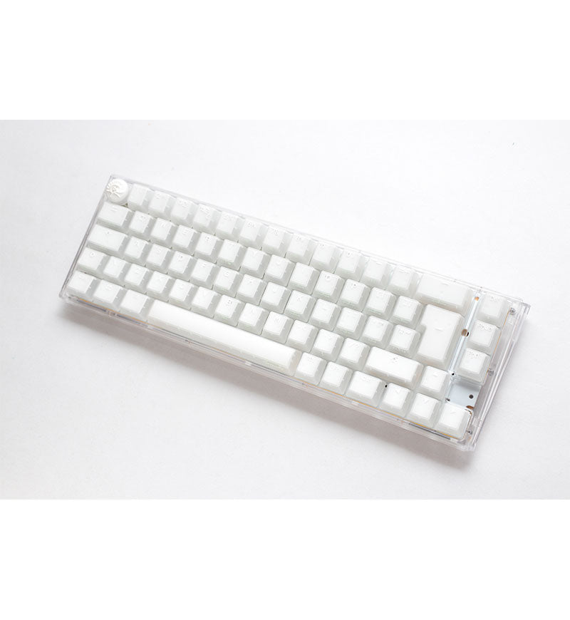 Ducky One 3 Aura White SF RGB Mechanical Keyboard - Cherry MX Blue