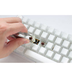 Ducky One 3 Aura White SF RGB Mechanical Keyboard - Kailh BOX Jellyfish Y