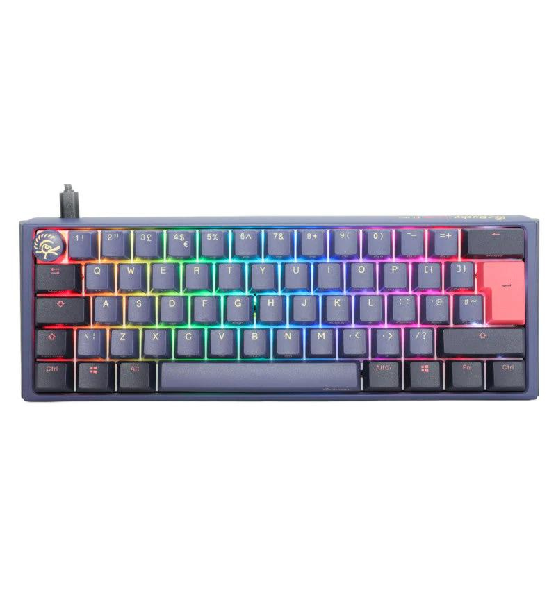 *OPEN BOX* Ducky One 3 Cosmic Blue Mini RGB Mechanical Keyboard - Cherry MX Brown