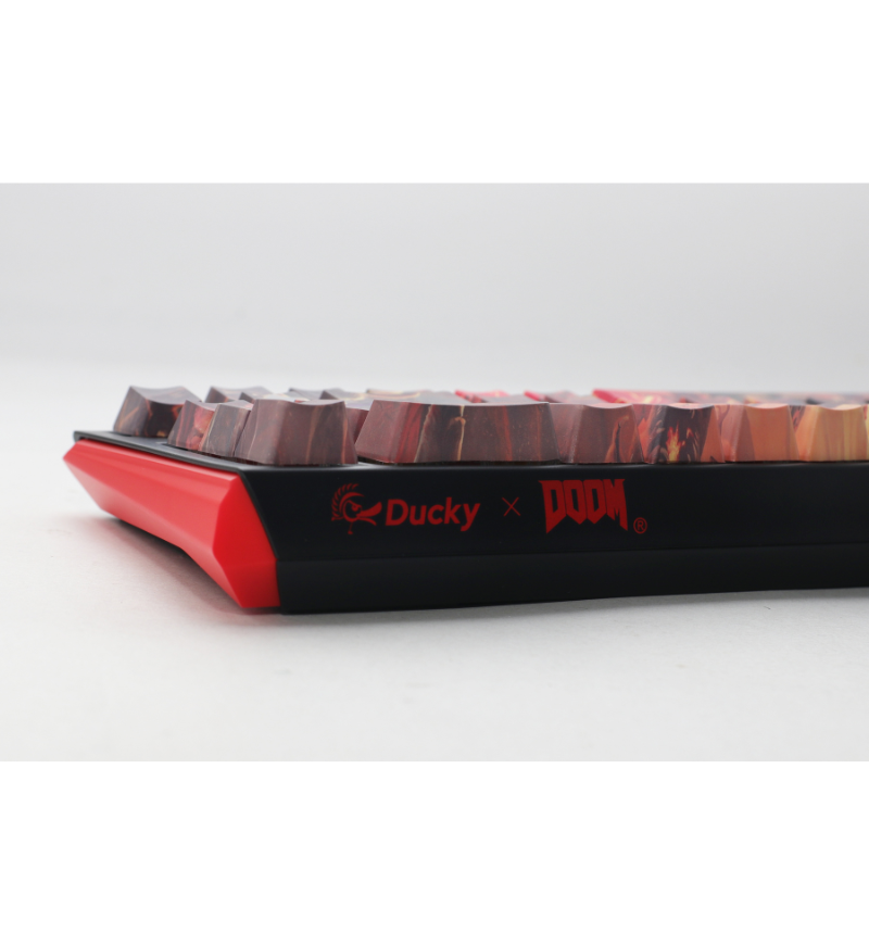 Ducky One 3 DOOM Edition SF RGB Mechanical Keyboard - Cherry MX Speed Silver