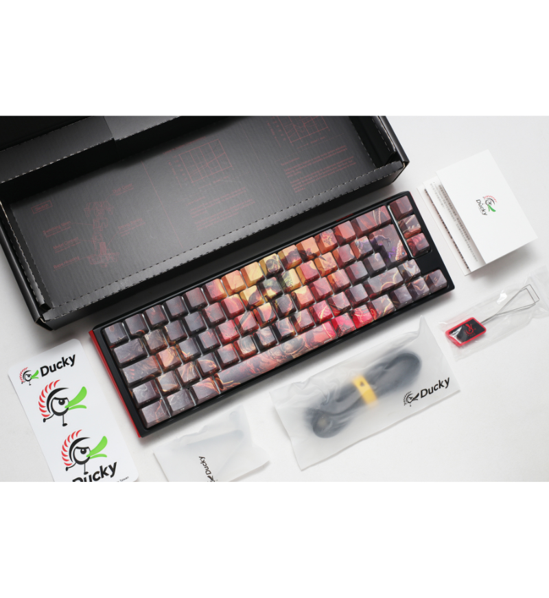 Ducky One 3 DOOM Edition SF RGB Mechanical Keyboard - Cherry MX Red