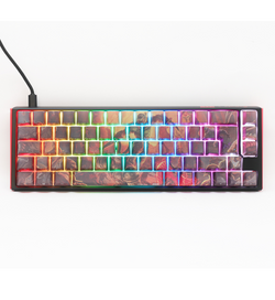 Ducky One 3 DOOM Edition SF RGB Mechanical Keyboard - Cherry MX Silent Red