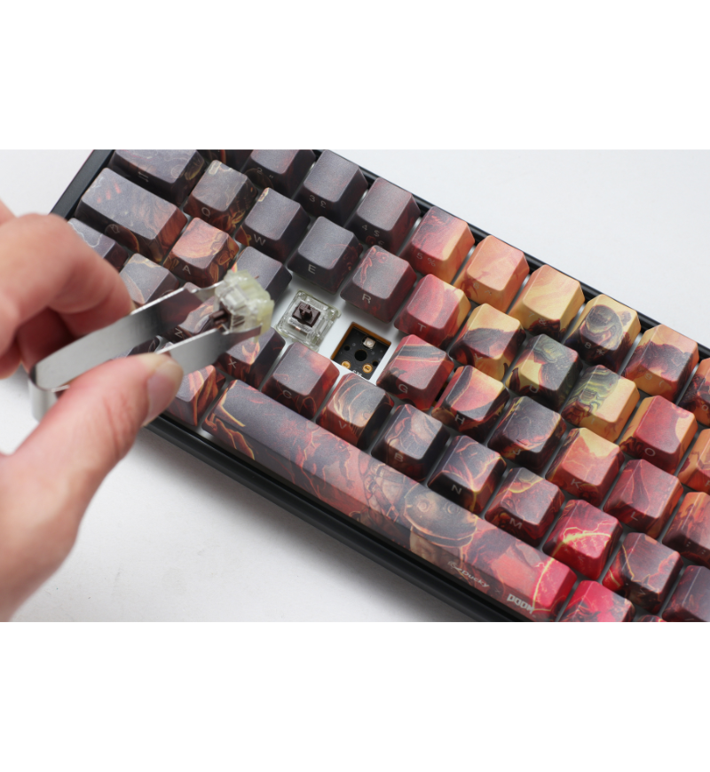 Ducky One 3 DOOM Edition SF RGB Mechanical Keyboard - Cherry MX Blue