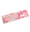 Ducky One 3 Gossamer PInk Mechanical Keyboard - Cherry MX Ergo Clear