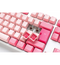 Ducky One 3 Gossamer Pink TKL Mechanical Keyboard - Cherry MX Brown