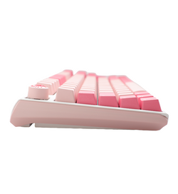 Ducky One 3 Gossamer Pink TKL Mechanical Keyboard - Cherry MX Brown