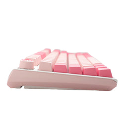 Ducky One 3 Gossamer PInk TKL Mechanical Keyboard - Cherry MX Ergo Clear