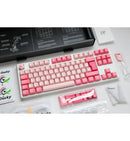 Ducky One 3 Gossamer PInk TKL Mechanical Keyboard - Cherry MX Ergo Clear