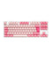 Ducky One 3 Gossamer Pink TKL Mechanical Keyboard - Cherry MX Speed Silver