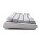 Ducky One 3 Mist Grey Mini RGB Mechanical Keyboard - Cherry MX Ergo Clear