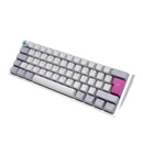 Ducky One 3 Mist Grey Mini RGB Mechanical Keyboard - Cherry MX Brown