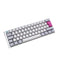 Ducky One 3 Mist Grey Mini RGB Mechanical Keyboard - Cherry MX Red