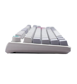 Ducky One 3 Mist Grey RGB Mechanical Keyboard - Cherry MX Ergo Clear