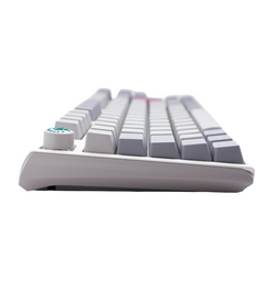 Ducky One 3 Mist Grey RGB Mechanical Keyboard - Cherry MX Speed Silver