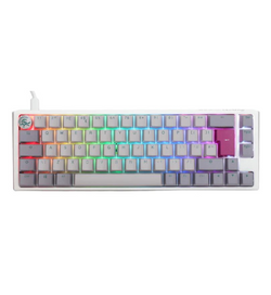 Ducky One 3 Mist Grey SF RGB Mechanical Keyboard - Cherry MX Brown