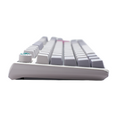 Ducky One 3 Mist Grey TKL RGB Mechanical Keyboard - Cherry MX Blue
