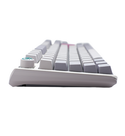 Ducky One 3 Mist Grey TKL RGB Mechanical Keyboard - Cherry MX Blue