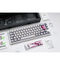 Ducky One 3 Mist Grey SF RGB Mechanical Keyboard - Cherry MX Silent Red