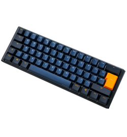 Ducky One 3 Pro Nazca Line 60% RGB Mechanical Keyboard - Cherry MX2A Red Switches