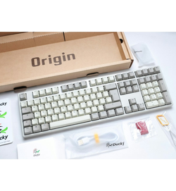 Ducky Origin Vintage USB Mechanical Gaming Keyboard - Cherry MX Silent Red