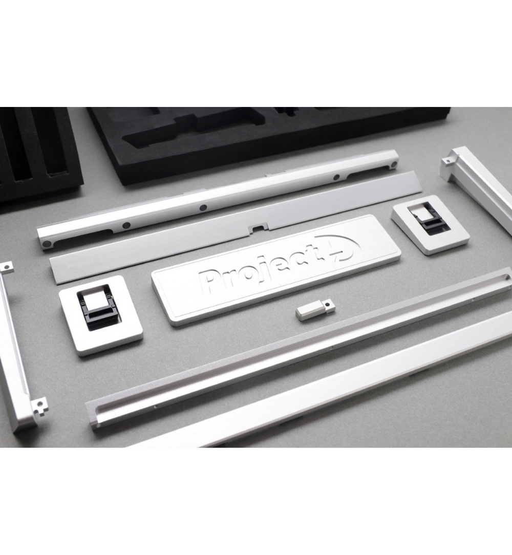 Ducky ProjectD Outlaw65 Silver Aluminum Barebones 65% Hotswap RGB DIY Keyboard Kit - ANSI
