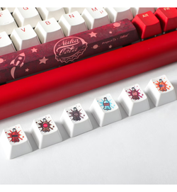 Ducky x Fallout Tinker75 Nuka-Cola RGB Mechanical Keyboard - Cherry MX2A Blue