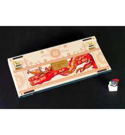 Ducky Zodiac Year of the Snake Limited Edition 75% RGB Mechanical Keyboard - Cherry MX2A Blue