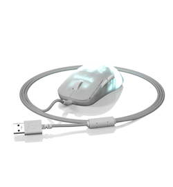 Endgame Gear OP1 RGB 52g Optical Gaming Mouse - White Frost