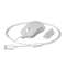 Endgame Gear OP1w 4K 59g Wireless Optical Gaming Mouse - White Frost
