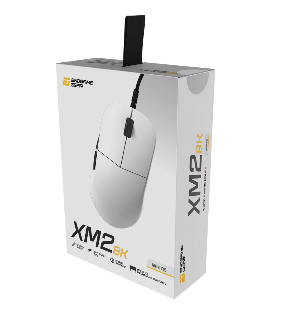 Endgame Gear XM2 8K 52g Optical Gaming Mouse - White