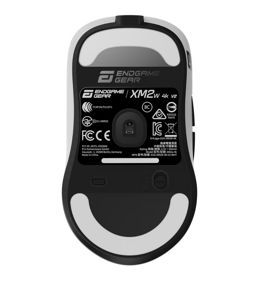 Endgame Gear XM2w 4K V2 62g Wireless Gaming Mouse - White