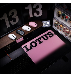 EspTiger Lotus Black Gaming Mousepad - Medium