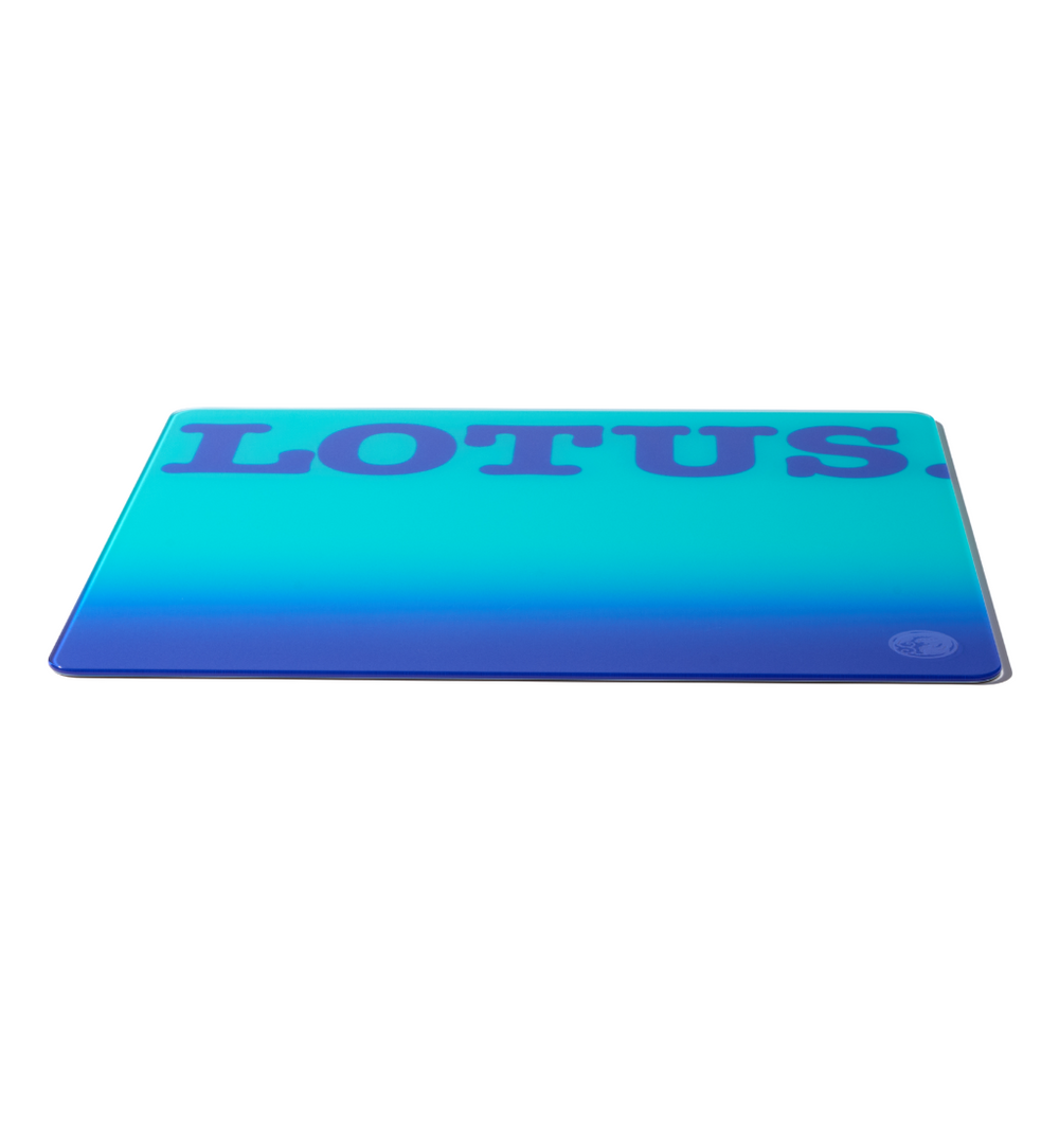EspTiger Lotus Glass Gaming Mousepad - Blue