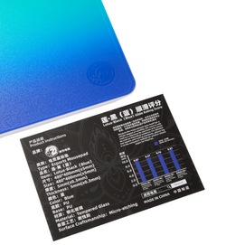 EspTiger Lotus Glass Gaming Mousepad - Blue