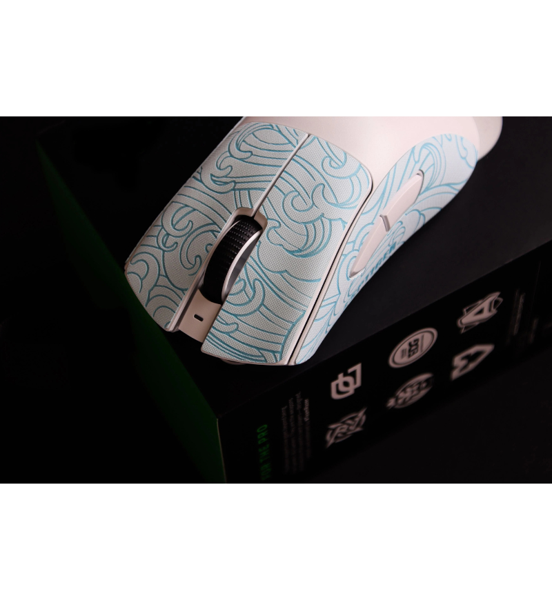 EspTiger Oriole Anti-Slip Mouse Grip - Razer Deathadder V3 Pro - Blue