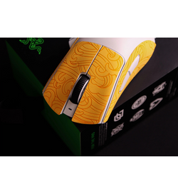 EspTiger Oriole Anti-Slip Mouse Grip - Razer Deathadder V3 Pro - Yellow