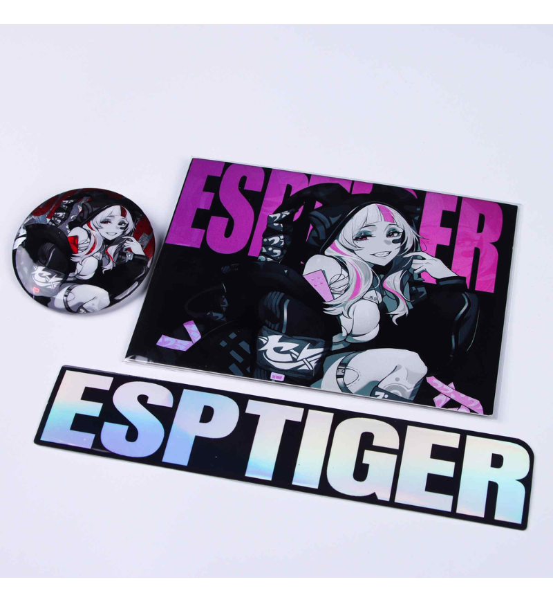 EspTiger Tang Dao Pioneer Gaming Mousepad - Pink