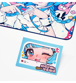 EspTiger Uni+ Series Sweet Gaze Gaming Mousepad - Blue