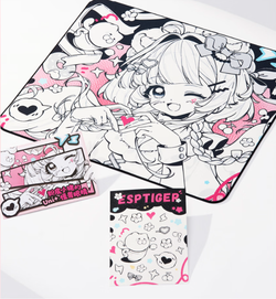 EspTiger Uni+ Series Sweet Gaze Gaming Mousepad - Pink