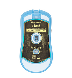 G-Wolves Hati-M Ace 63g Wireless Gaming Mouse - Transparent Blue