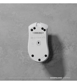 GhostGlides Cyclone Balanced Speed Mouse Feet (Skates) - Universal 0.85mm Dots - 40x Dots