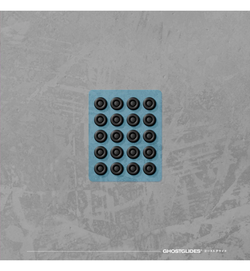 GhostGlides Cyclone Mini Doughnuts Balanced Speed Mouse Feet (Skates) - Universal 0.85mm Donuts - 20x Donuts