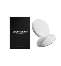 GhostGlides Edgerunner BFD'S Balanced Mouse Feet (Skates) - Universal 0.85mm Dots - 20x Dots