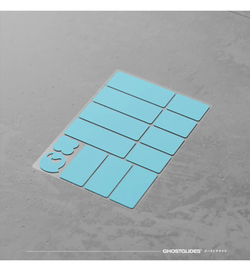 GhostGlides GhostGrips Aqua Static V2 Mouse Grip - Universal Pre-cut