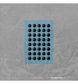 GhostGlides Vortex Control Mouse Feet (Skates) - Universal 0.80mm Dots - 40x Dots