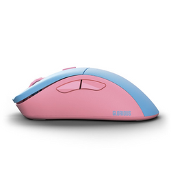 Glorious Model D Pro 58g Wireless Gaming Mouse - Skyline Pink/Blue
