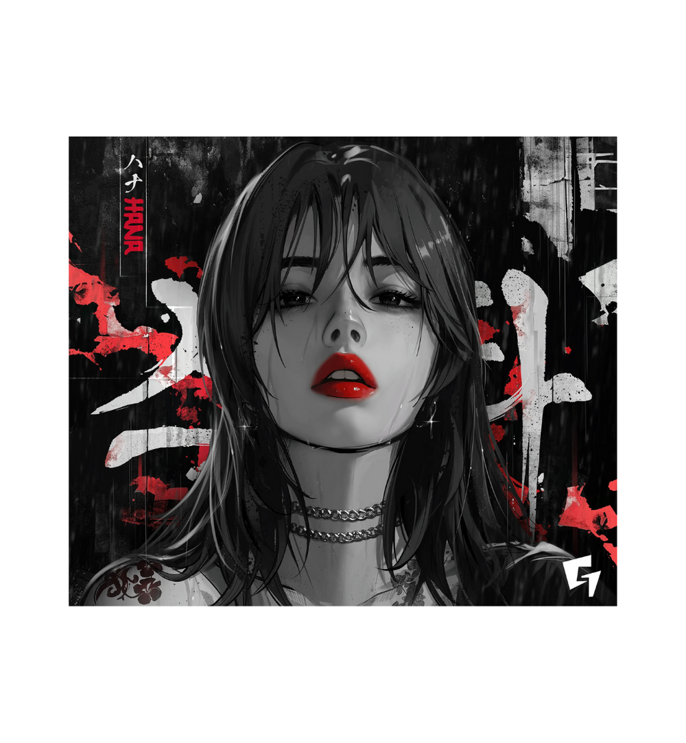 GLSSWRKS Hana Limited Edition Glass Mousepad