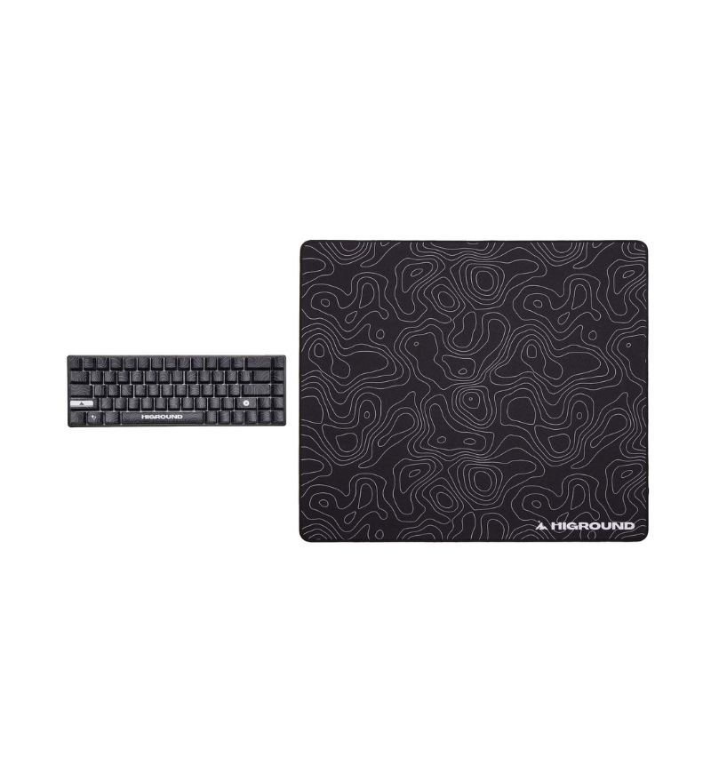 Higround BLACKICE Topograph Series Gaming Mousepad - Large